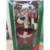 Image 3 : 2 Animated Holiday Santa & Mrs Clause, Approx 25'' Tall 