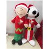 Image 3 : Christmas Peanut Stuffed Characters, Bouquet of Poinsettas 