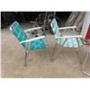 Image 2 : 5 Vintage Fold Up Lawn Chairs 