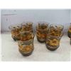 Image 2 : 23 Matching Glasses, 10 Crystal Stemmed Glasses 
