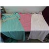 Image 8 : 3 Night Gowns with Matching House Coat & 3 Nighties 