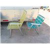 Image 2 : 3 Folding Lawn Chairs 
