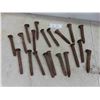Image 1 : 20 Old Railroad Spikes 
