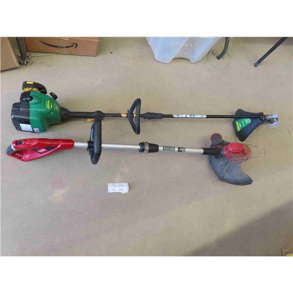2 Weed Eaters (1) Gas, (1) Toro. Condition Unknown. Toro