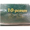 Image 2 : Woods 10 Person Cabana Tent with Rolling Bag 