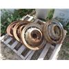 Image 1 : 4 Antique Steel Rims 1930s Auto 