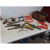 Image 1 : Ammo Box 8'' x 15'' x 9'' , Vintage Tools, Clamps, Set of Secure 