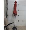 Image 1 : 9ft Market Umbrella with Cast Stand
