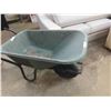 Image 2 : Rubber Tired Poly Tub Wheelbarrow 