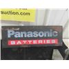 Image 2 : Panasonic Battery Metal Sign , Office Paper Hole 