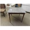 Image 1 : Marble Top Pedestal Table , Great For Baking ! 