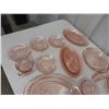 Image 8 : 30pce Depression Glassware: Trays, Bowls, 