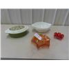 Image 1 : Pyrex Casserole Dish,  Carnival Art Glass 