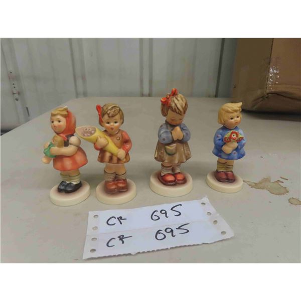 4 Hummel Figures 