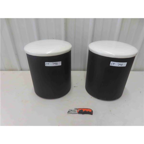 Coffee Table Stools 13'' H x 11'' 
