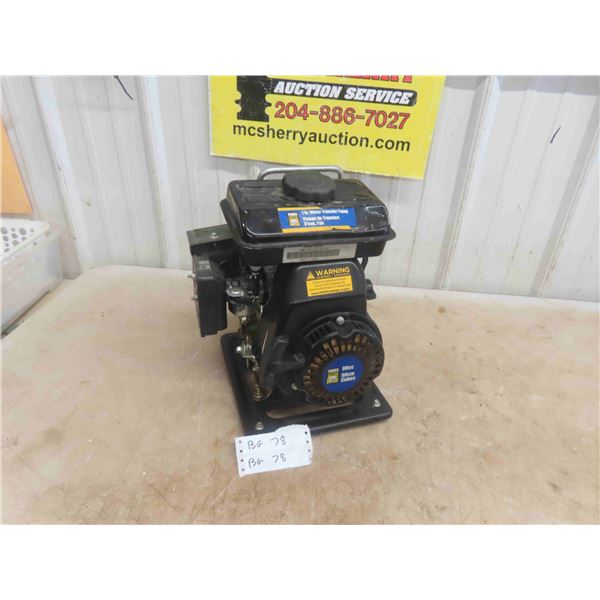 Powerfist 1'' 18cc Gas Water Pump - Motor is Tight. Selling