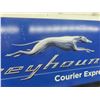 Image 2 : Grey Hound Courier Express Metal Sign 24'' x 48'' 