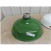 Image 2 : 2 Enamel Light Shades, Diam. At Base (1) 16'' (1) 18'' 