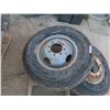 Image 2 : 2 Tires & Rims:  245/70R 17.5 with 8 Bolt Rim, 235/85R16