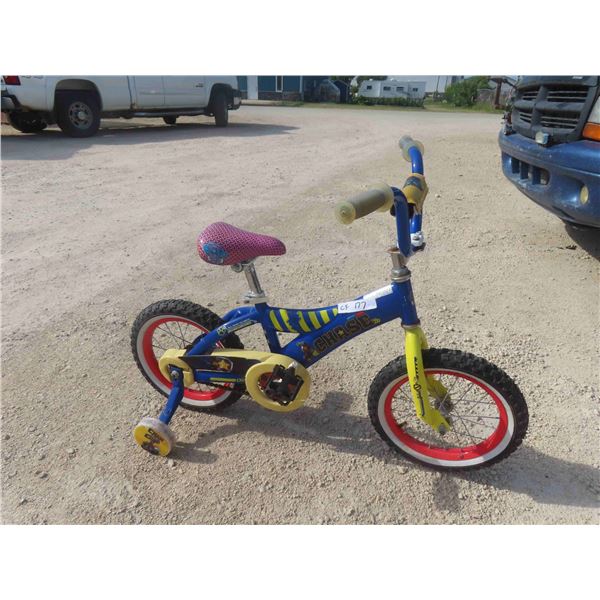 Chase Pedal Bike 13'' with Training Wheels 