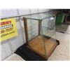 Image 2 : Antique General Store Counter Top Oak/Glass Showcase. 