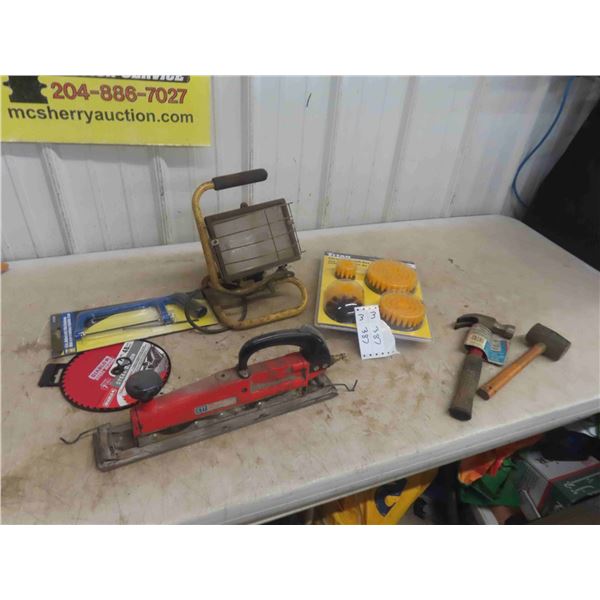 CTT Air Double Piston Straight, Line Sander, Halogen