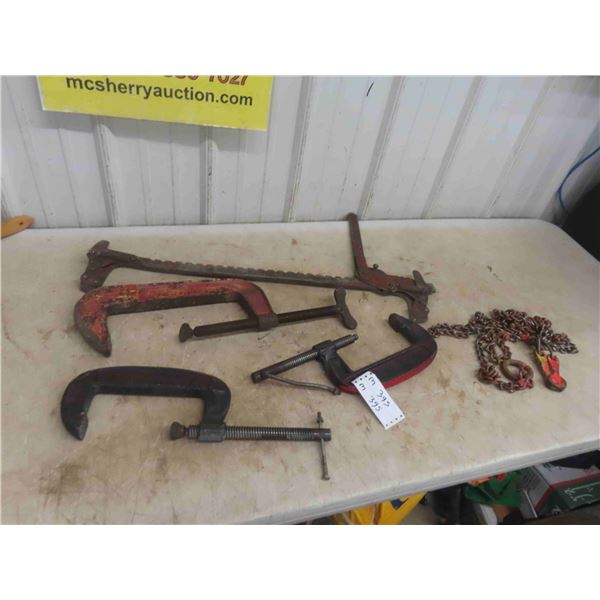 Wire Fencing Tightener, Chain, 3 Heavy Duty C