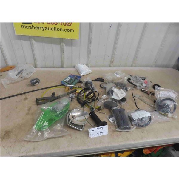 Various Bike Parts : Handle Grips, Brake Clutch Handle, 