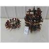 Image 1 : Quantity of Ink Stamps on 2 Swivel Display Stands: 