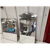 Image 3 : 2 Mirrors (1) Old 12'' x 24'' , (1) 16'' x 20''