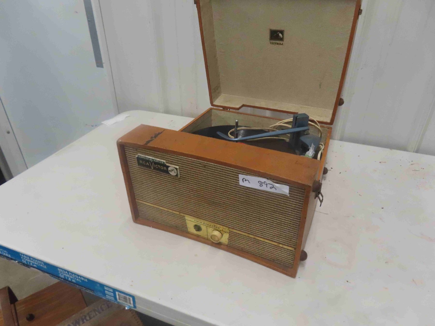 RCA Victor Portable Record Player