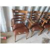Image 2 : 6 Café Chairs 