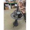 Image 1 : 2 Tier Water Yard Fountain 36'' Tall 