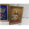 Image 2 : Old Religious Picture, 2 Hand Carved Picture 