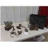 Image 1 : Ammo Box, 2 Old Rare Victor Traps, Bee Smoker & More 