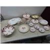 Image 1 : China Serving Platter, Footed Plate, Dainty Plate, 