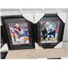 Image 2 : 6 Framed Hockey Player Pictures 