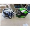 Image 2 : 2 Full Shell Helmets with Visors Size XL , Size L , 
