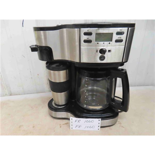 Hamilton Beach Coffee Maker with Single Cup Maker
