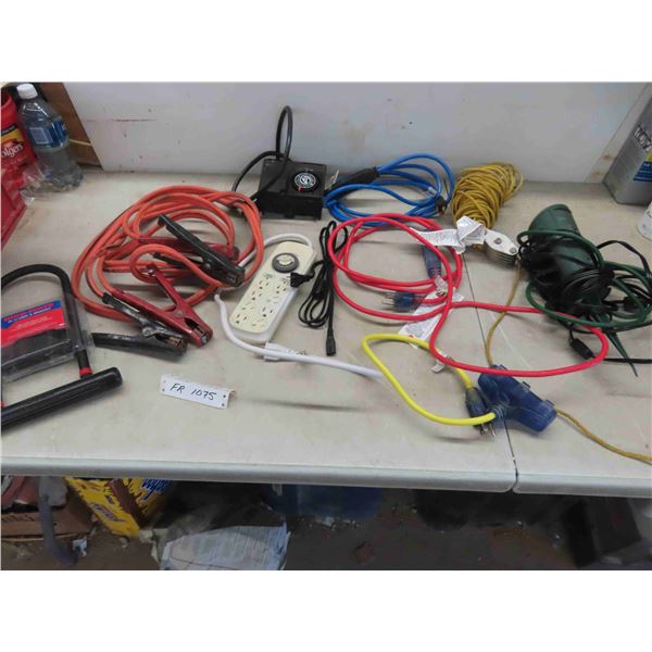 Booster Cables, Extension Cords, Timers & 