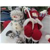 Image 2 : Christmas Stuffys, Tree Ornaments, Table Runner, Pot 