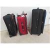 Image 2 : 3pcs Rolling Soft Sided Luggage 