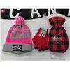 Image 2 : New with Tags: Canada Scarf, Magic Gloves, Touque,