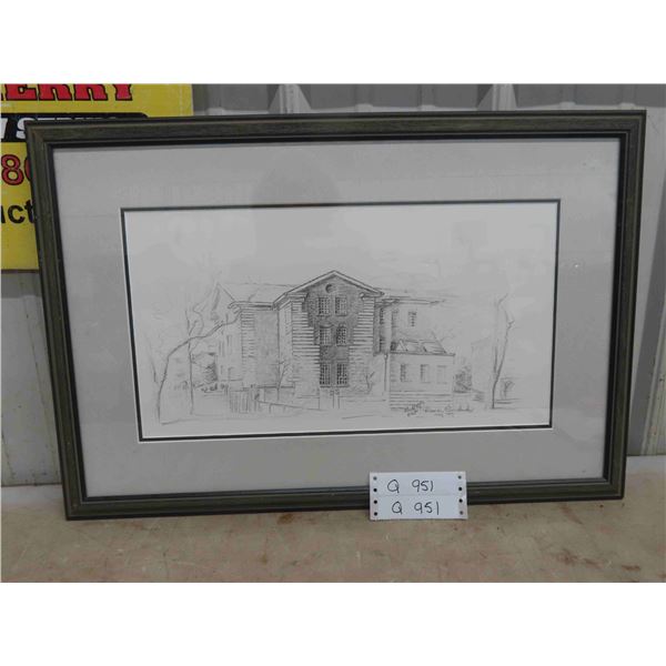 Signed Print May.1959 25'' x 17'' 
