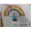 Image 1 : MonlÃ¤urdÂ® Wooden Rainbow Busy Board - Sensory 