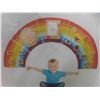 Image 2 : MonlÃ¤urdÂ® Wooden Rainbow Busy Board - Sensory 