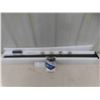 Image 1 :  Glass Railing Post System,35.8" 304 Stainless Steel Glass
