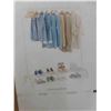 Image 4 : UDEAR Clothing Rack Portable Single Rod Garment Rack Multi-