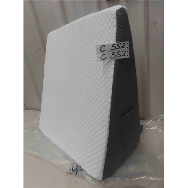 memory foam wedge pillow 23" x 23"  - New or Store Return  