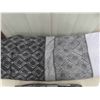 Image 2 : King blanket grey black, both sheets and 2 shams inside 
